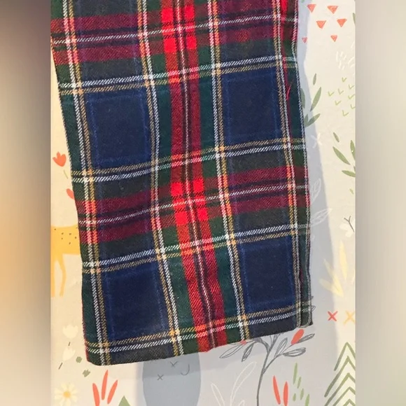 Janie & Jack Plaid Christmas Dressy Toddler Boys Adjustable Trousers 18-24 Mos - Picture 3 of 15